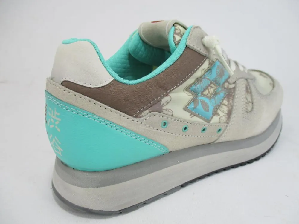 Lotto Tokyo Wedge R7080 walnut-mint women's sneaker shoe