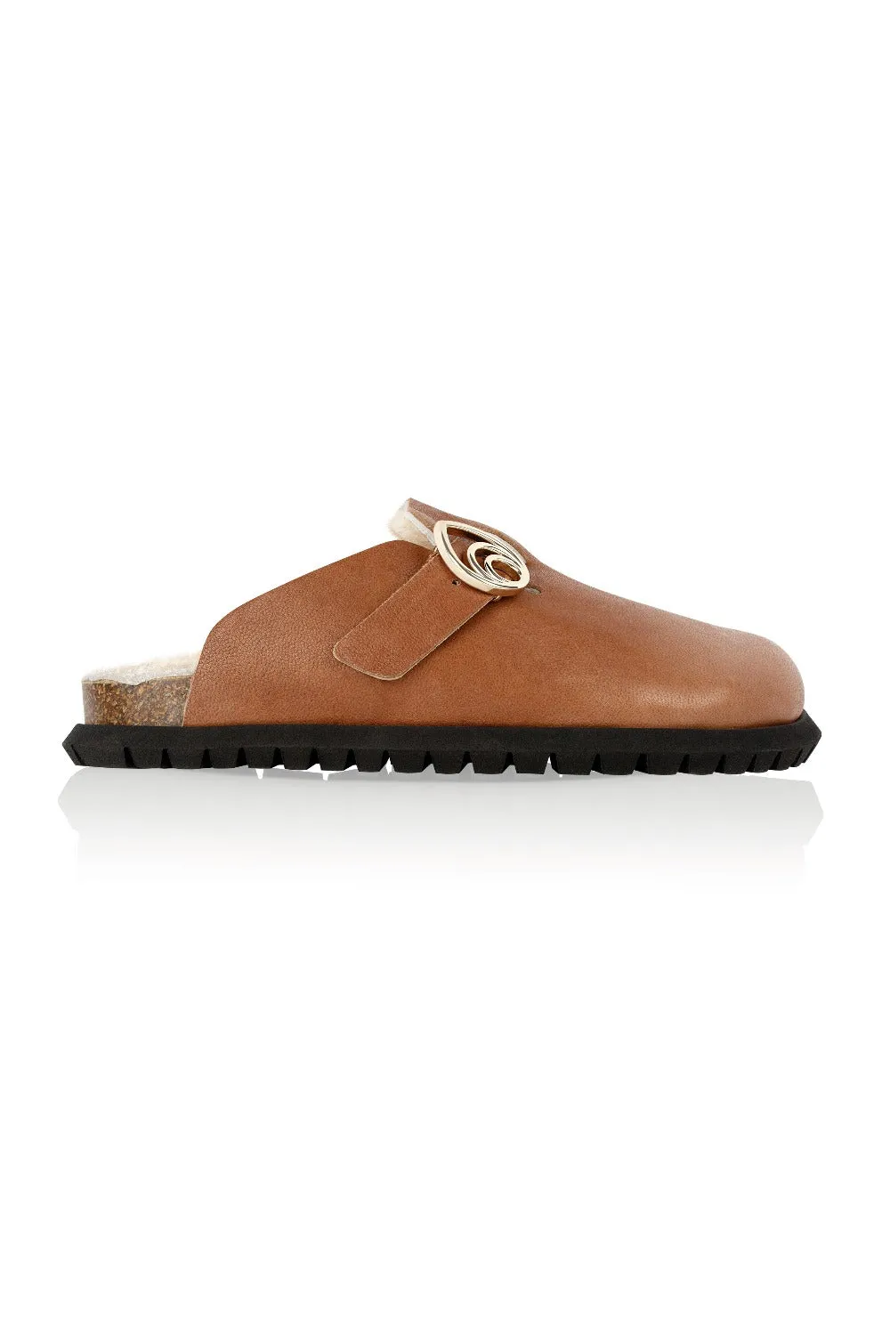 Men's Josh Shoe in Whiskey Shearling