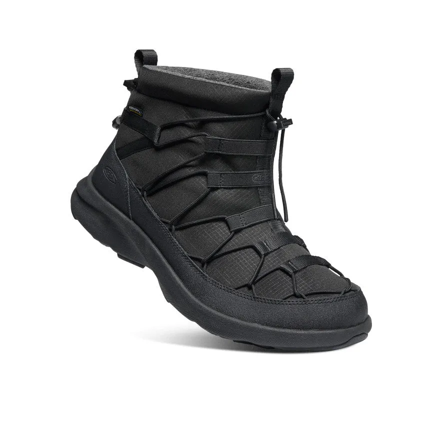 Men's UNEEK SNK Waterproof Chukka | Triple Black/Black