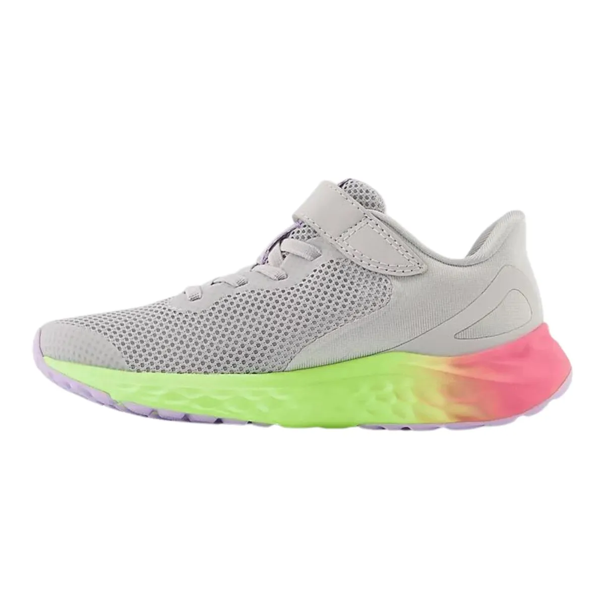 New Balance Girl's (Gradeschool) Fresh Foam Arishi v4 GPARIKG4 Grey/Rainbow