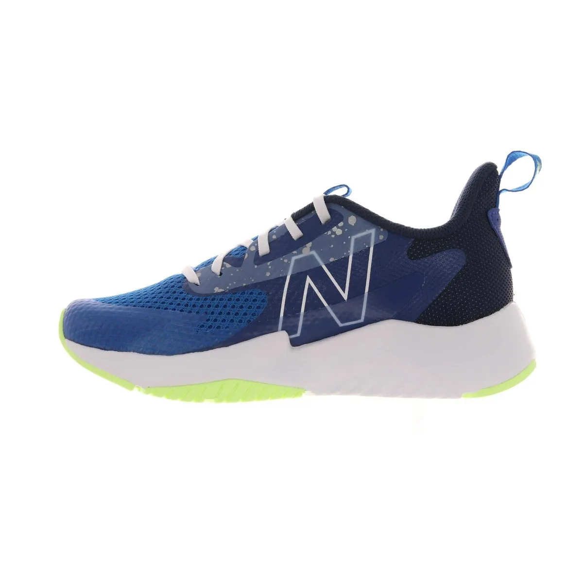 New Balance GS (Grade School) Rave Run v2 Royal/Lime