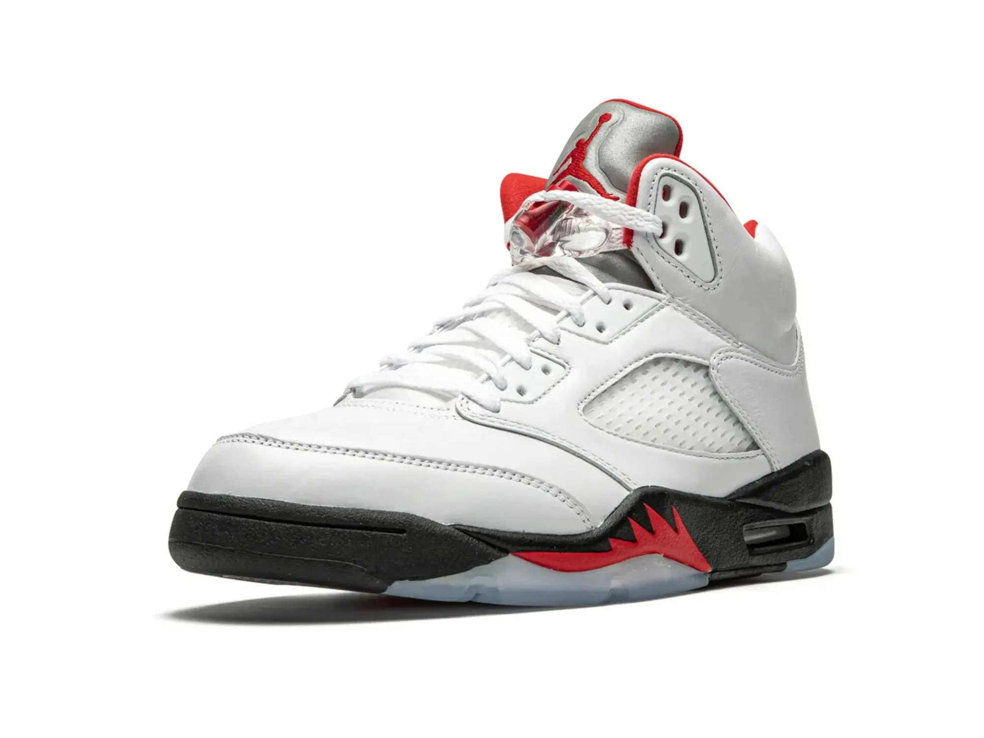 Nike Air Jordan 5 Retro "Fire Red Silver Tongue"