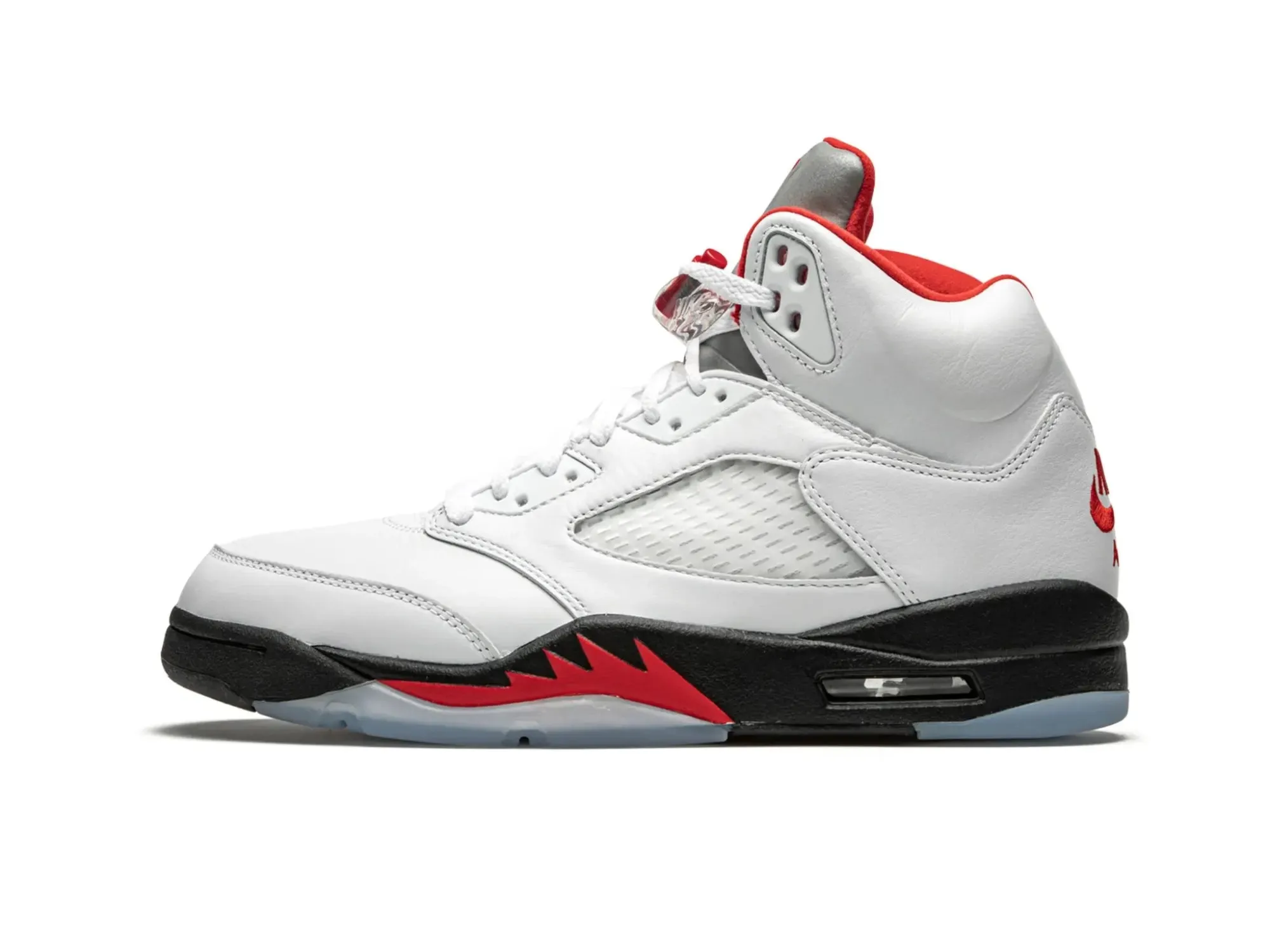 Nike Air Jordan 5 Retro "Fire Red Silver Tongue"