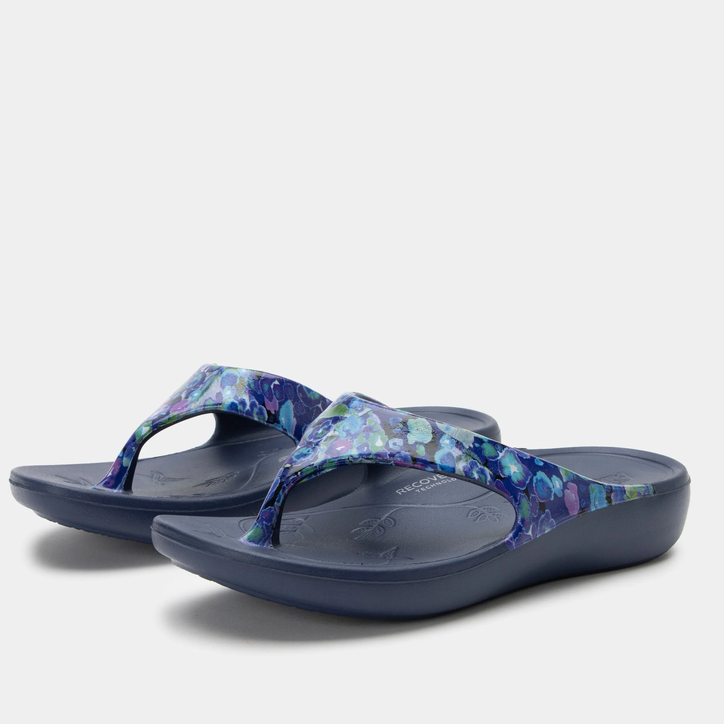 Ode Poppy Pop  Blue Sandal