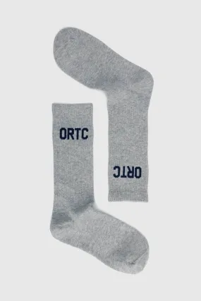 ORTC Ribbed Sock Grey