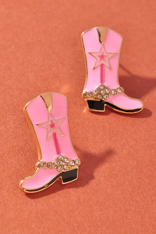 Rhinestone Cowgirl Earrings