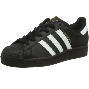 Scarpe unisex adulto Adidas - Art. SUPERSTAR J EF5398 sneakers nero