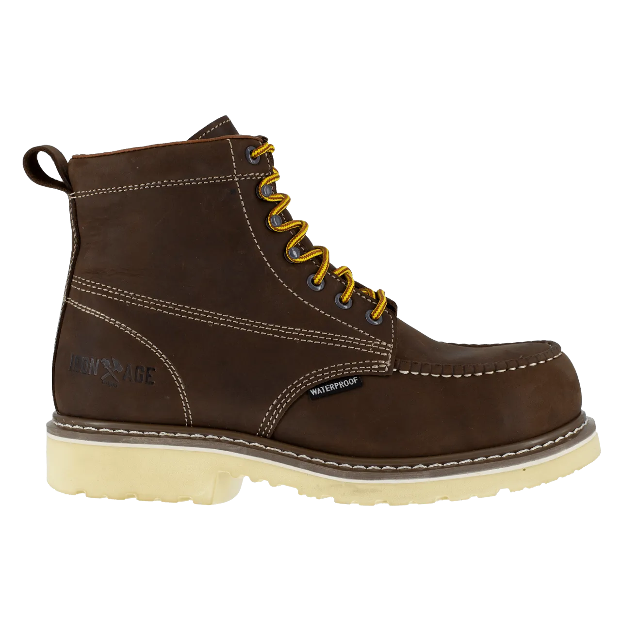 Solidifier Composite-Toe Waterproof Work Boot Brown