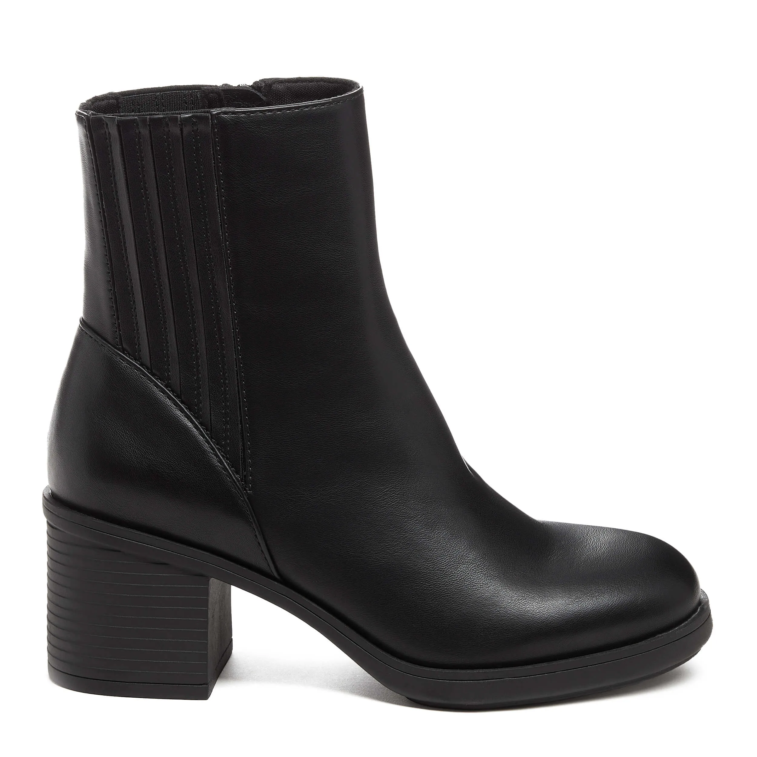 Sonora Black Platform Chelsea Boot