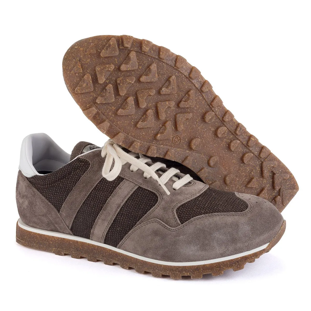 SPORT 34060<br> Taupe & Brown Sneakers