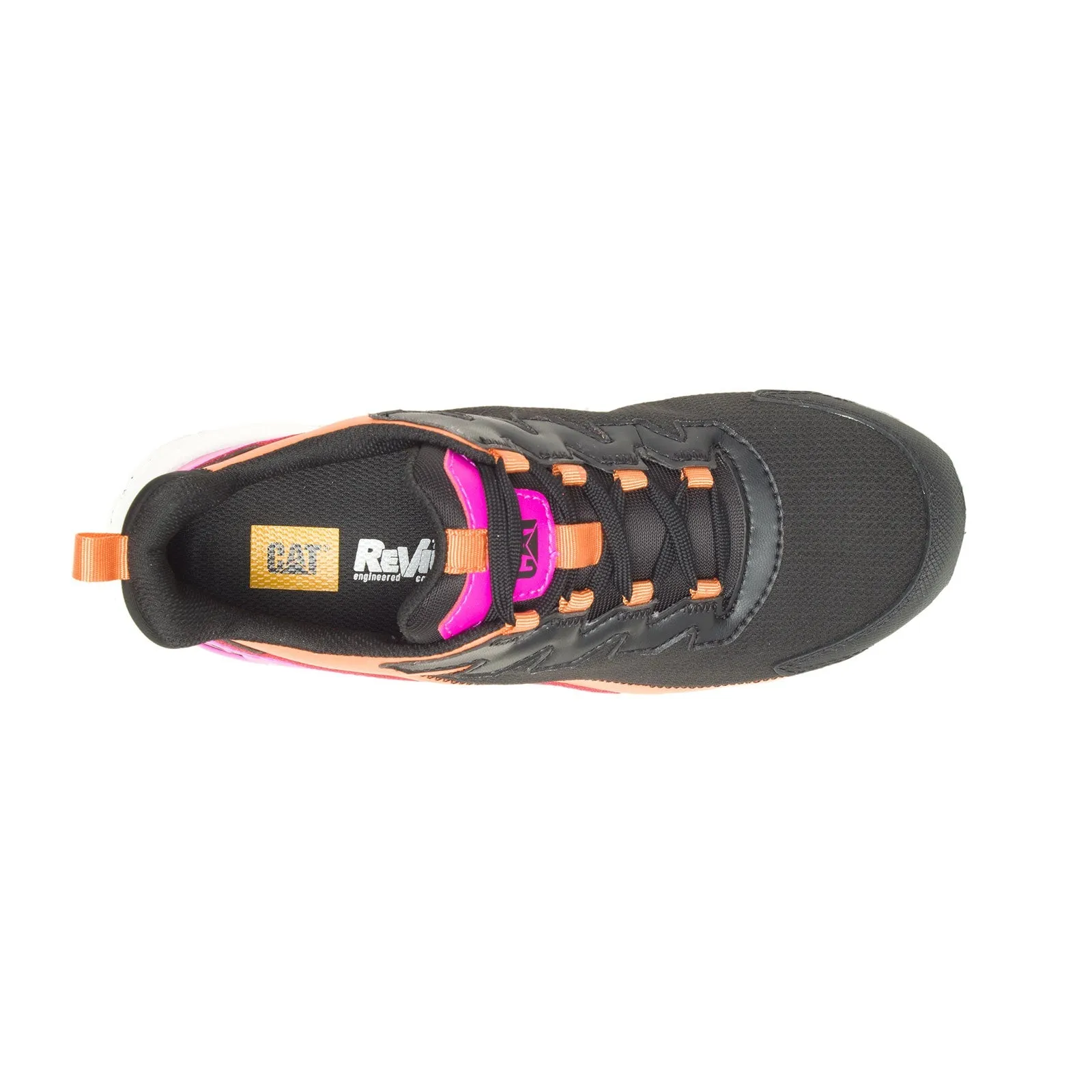 Streamline Runner WoMen's Composite-Toe Work Shoes Black/Pink