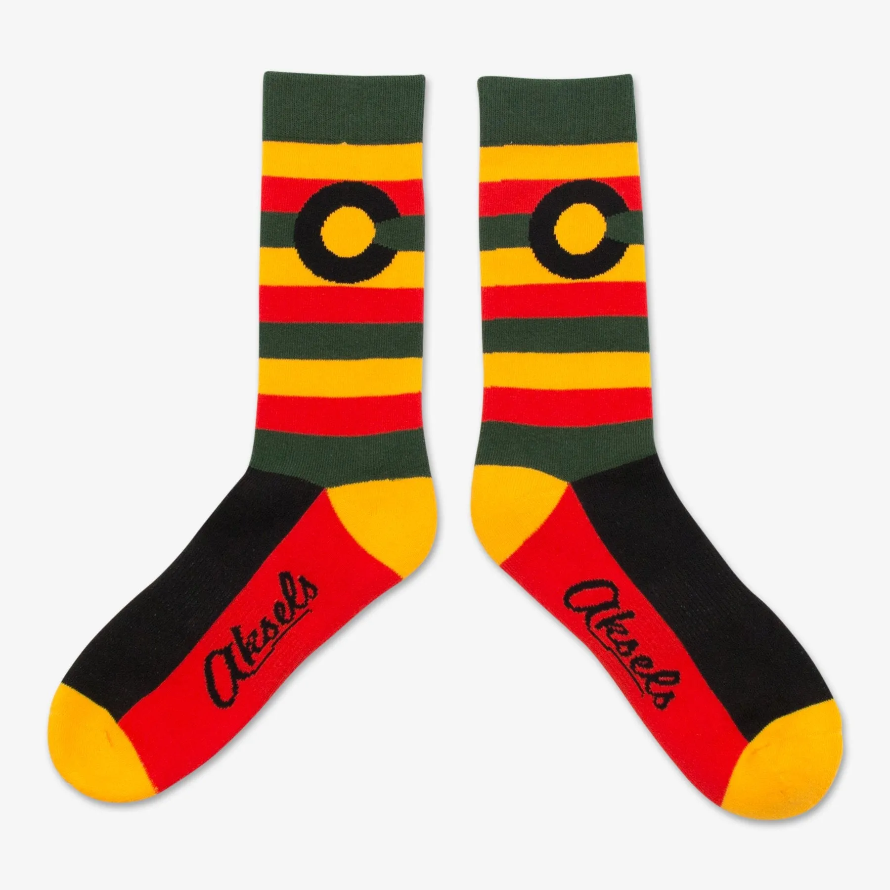 Striped Colorado Flag Men's & Women's Crew Socks