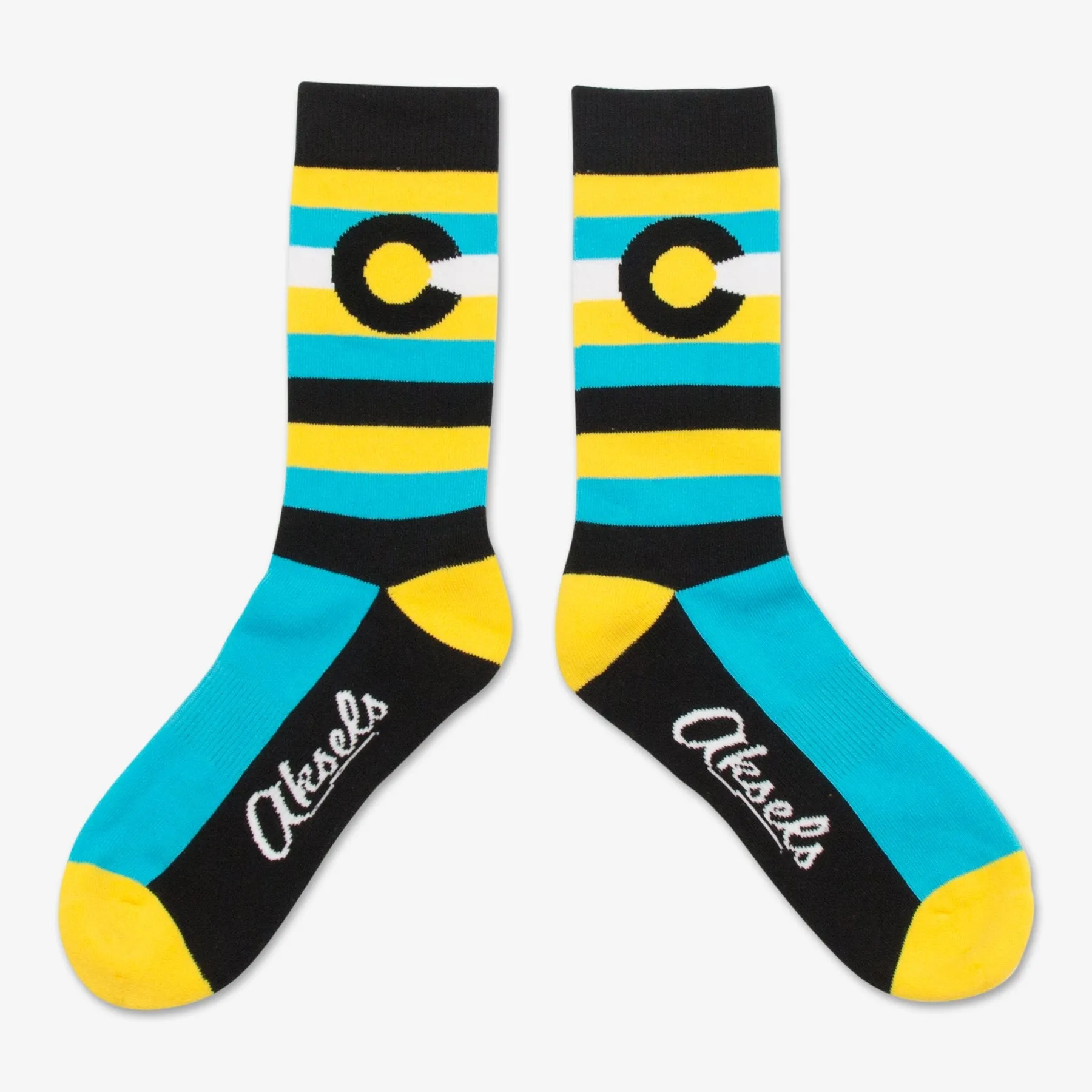 Striped Colorado Flag Men's & Women's Crew Socks