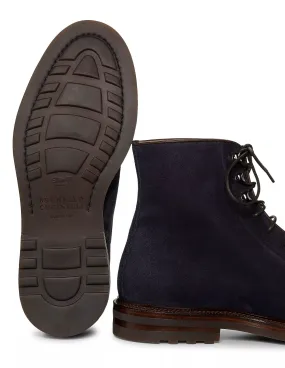 Suede Boot | Navy