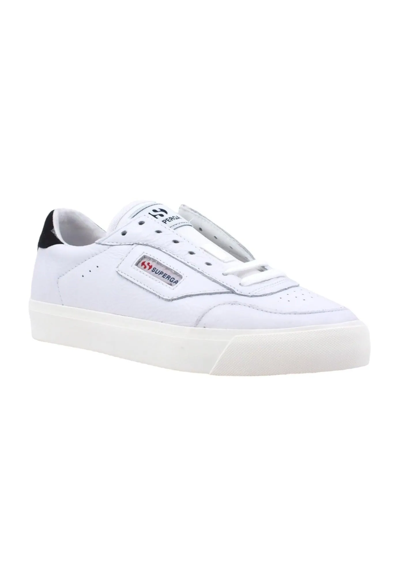 SUPERGA 3843 Court Sneaker Uomo White Black S5135EWU