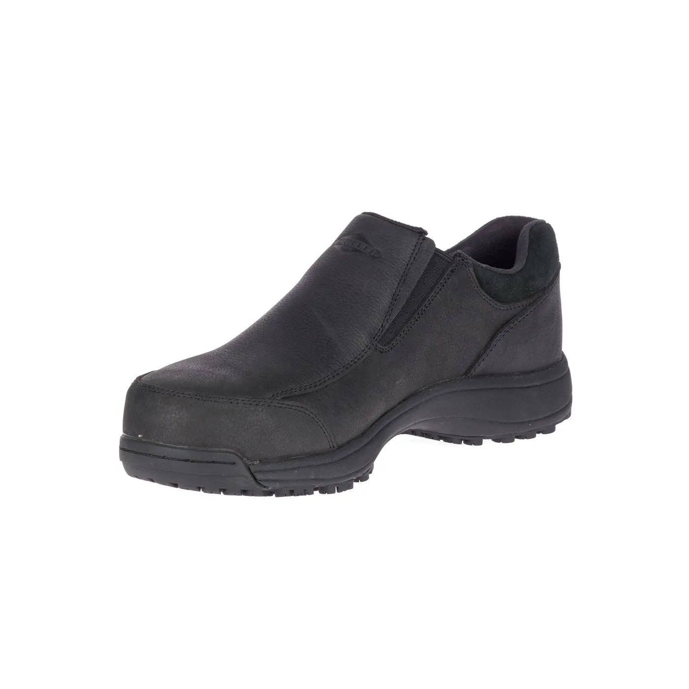 Sutton Moc Men's Steel-Toe Work Shoes Black