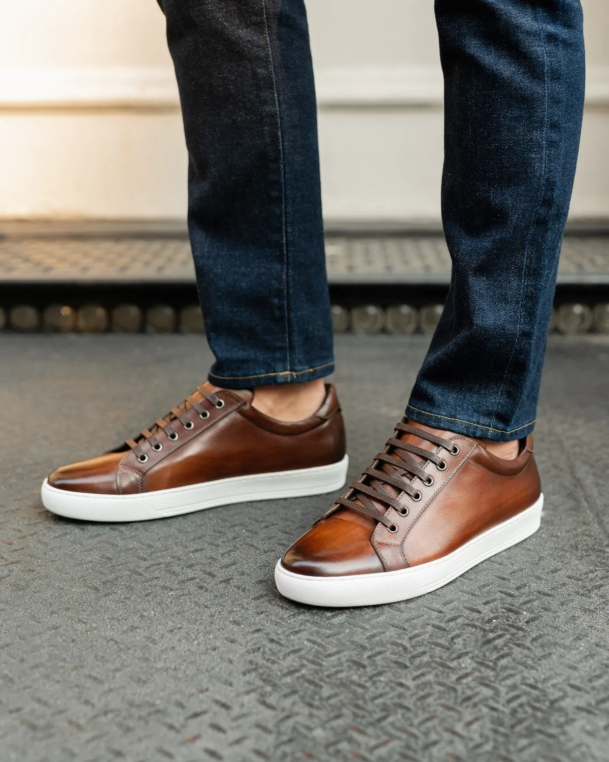 The Smith Low-Top Sneaker - Brown