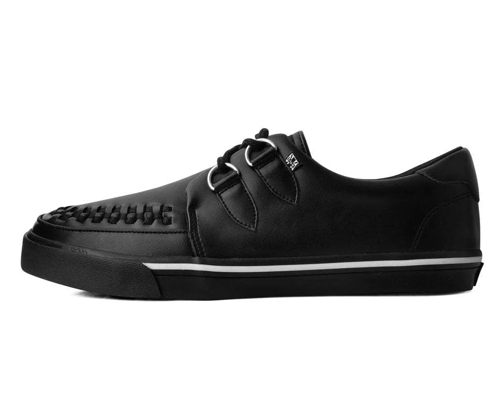 T.U.K BLACK LEATHER D-RING VLK SNEAKER