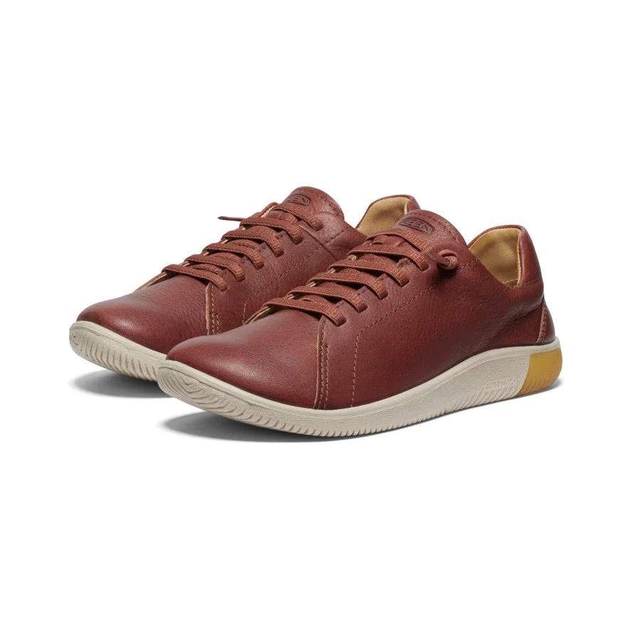 Women's KNX Leather Sneaker  |  Tortoise Shell/Plaza Taupe