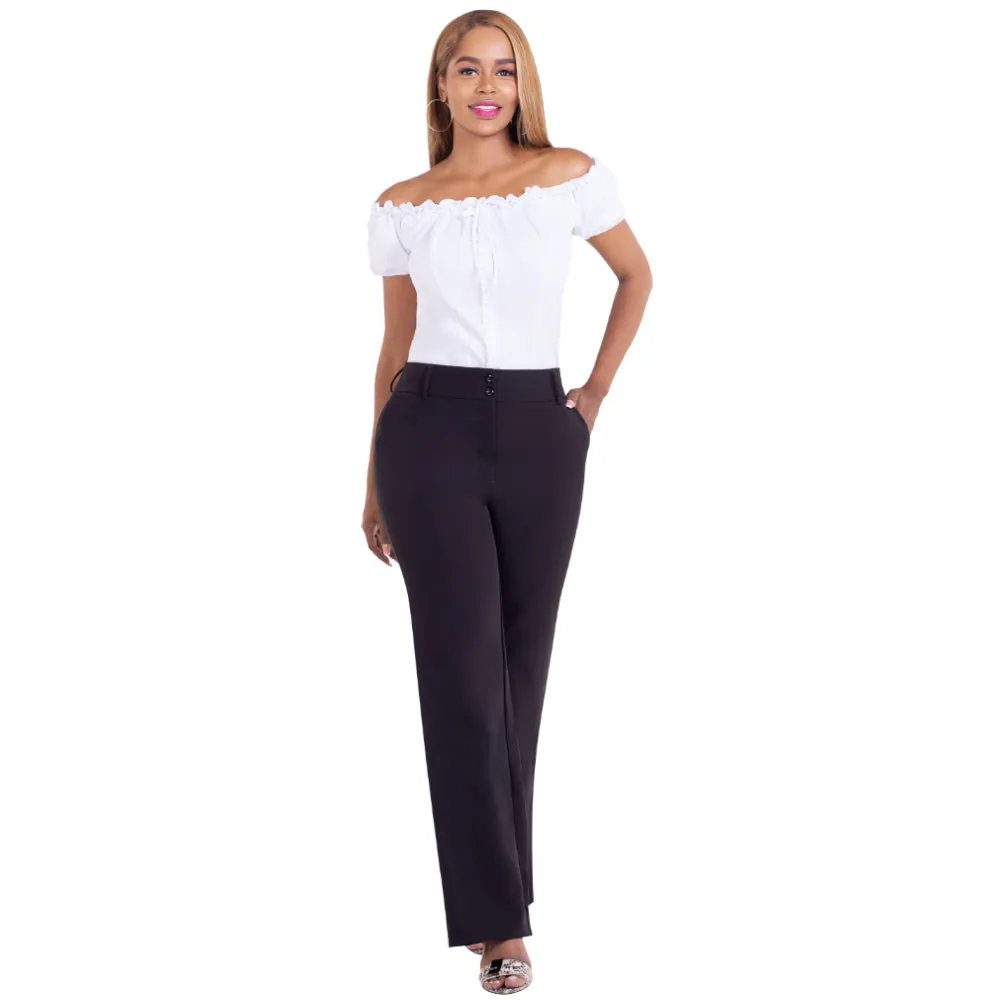 Women's Modern Midrise Bootcut Pant - Pant01